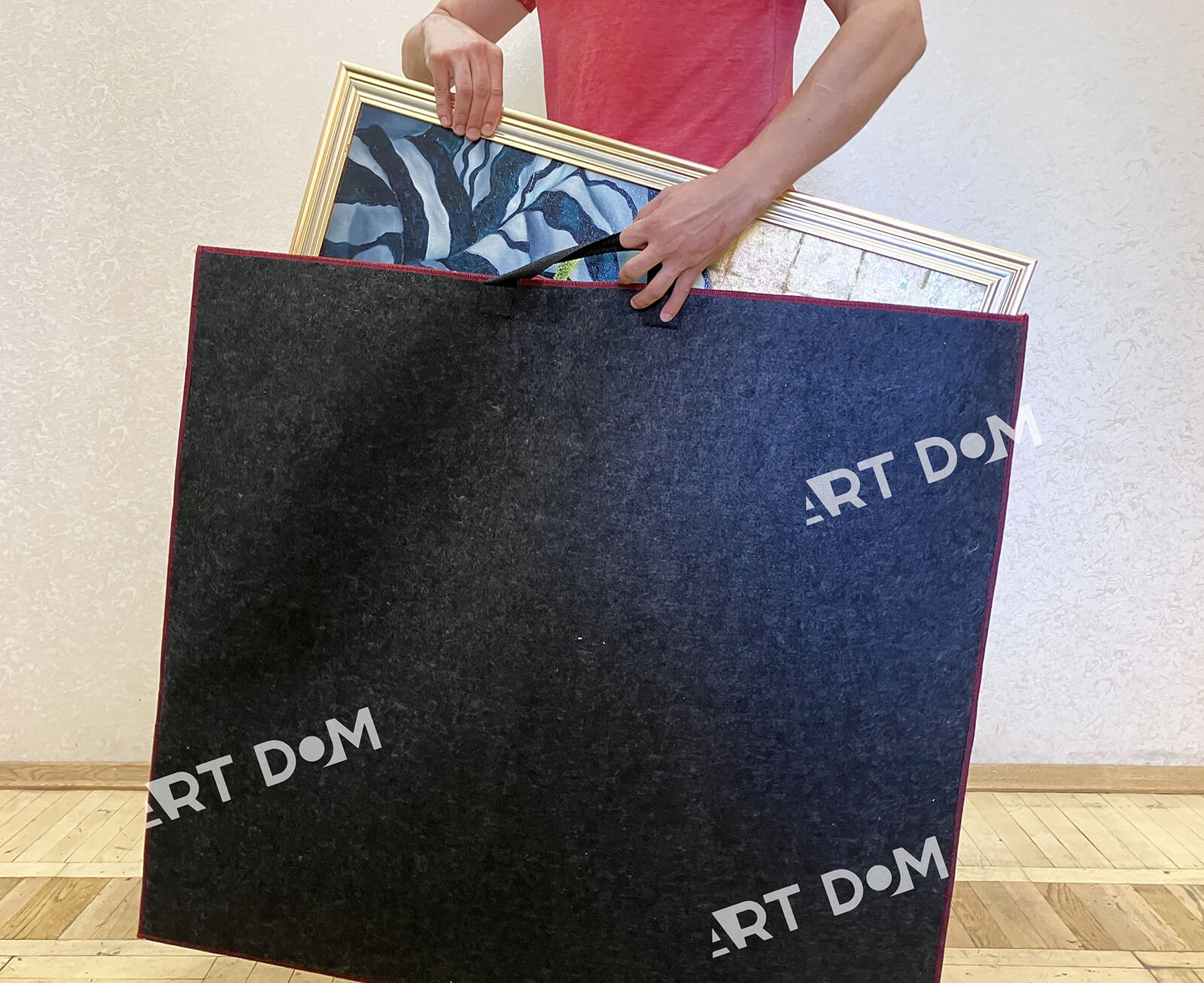 painting transportation bag, carrying, gift