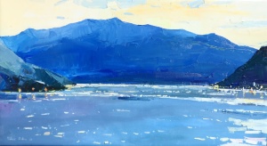 Картина Тихий вечер, художник Дулин Егор Картина Тихий вечер, художник Дулин Егор